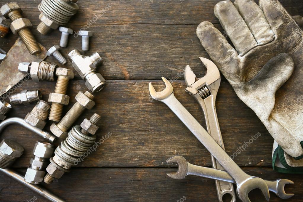 Home depositphotos 110370354 stock photo hand tools set or work